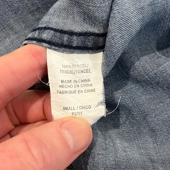 Rails Denim Blue Women's Shirt - Picture 6 of 6